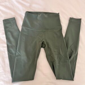 Lululemon High-Rise Pant 28" - Green